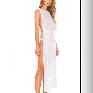 Vix Paul Hermany. Maxi cover up goddess dress. NWT xs. Resort Collection.